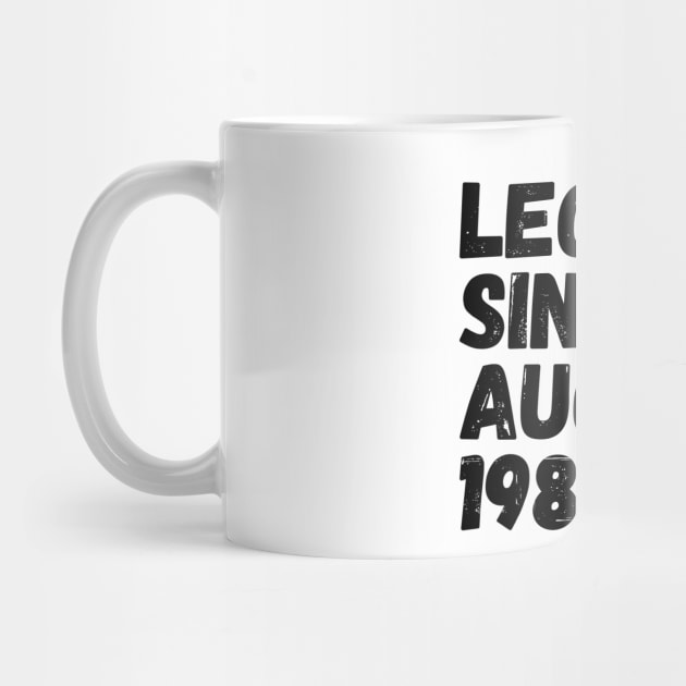 Legend Since August 1985 - Birthday by Textee Store